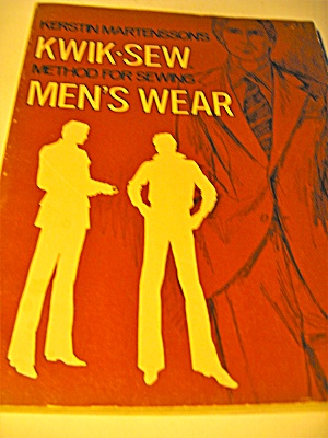 Kwik-sew Method For Sewing Men's Wear